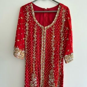 Stunning embellished dress top